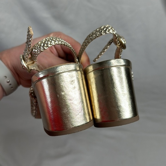 J. Crew Factory Woven Slingback Heels - Picture 8 of 8